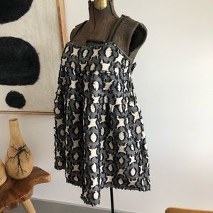 New With Tags! Urban Outfitters By Kimichi Blue Dress In Black Ivory. Size Small